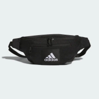 【adidas 愛迪達】腰包 斜背包 運動包 ESS WAIST BAG 黑 IT2047
