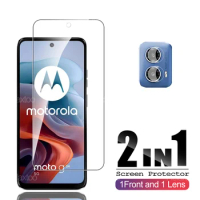 Camera lens Screen Protector 2In1 For Motorola Moto G34 G84 5G Full Cover HD Tempered Glass film Moto Rola Moto G34 84 G 34 84