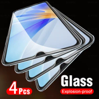 4pcs For Oppo A17 A57 A77 5g 9H Tempered Glass For Oppoa17 Oppoa57 Oppoa77 Screen Protector A 17 57 77 Safety Mobile Phones Film