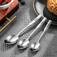 【CCKO】316不鏽鋼 尖頭餐匙-大 18.3cm 尖頭湯匙 不鏽鋼湯匙 不鏽鋼餐匙 餐匙