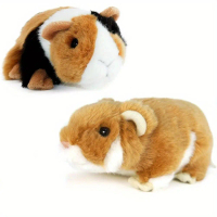 Hadiah Krismas Haiwan Stuffed Guinea Pig Stuffed Simulasi Kehidupan Sebenar Plush Mouse Dolls Boneka