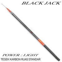 Joran Tegek Maguro Black Jack Carbon Keiryu 540 & 630 | Power Light | Ruas Standar 540