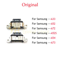 50PCS Original For Samsung Galaxy A54 A52 A72 A52S A33 A73 4G 5G USB Charging Port Dock Plug Charger Connector Socket