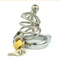 cock cage,chastity cage,stainless steel male chastity belt lock,cock ring,male chastity device,penis sleeve,penis ring