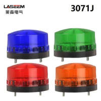 LED-3071J Small Signal Lamp Hazard Alarm Warning Lights Flashing Led 12V 24V 220V with Buzzer CE Certified