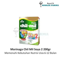 Morinaga Chil Mil Soya 2 200 gr - Memenuhi Kebutuhan Nutrisi Usia 6-12 bulan