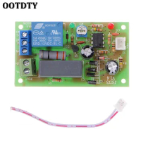 OOTDTY AC 220V Trigger Delay Switch Turn On Off Board Timer Relay Module PLC Adjustable