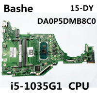 For HP Laptop motherboard 15-DY, plate numberDA0P5DMB8C0, i5-1035G1, CPU, 100%