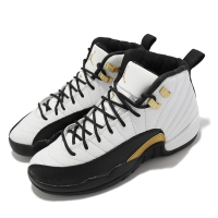 Nike 籃球鞋 Jordan 12代 Retro Royalty 女鞋 經典 AJ12 復刻 皮革 大童 TAXI 白黑 153265170