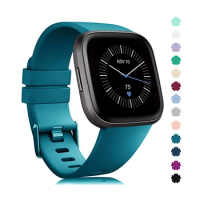 Strap for Fitbit Versa/Versa2/Lite Smart watch replacment band Sport silicone Bracelet band for Fitbit Versa 2 wristbelt