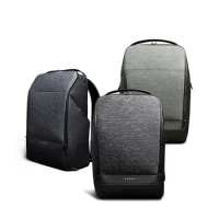 (Drop Shipping) Korin Design FlexPack PRO Anti-theft Backpack Men Travel Bag USB Charging Laptop Backpack 15.6 inch School Bag