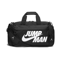 Nike 手提包 Jordan Duffle Bag 男女款 喬丹 飛人 收納 可拆卸肩帶 健身 重訓 黑 白 JD2213025GS-001