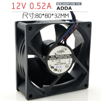 ADDA AD0812XB-Y52 8032 12V 0.52A 8CM 8厘米 大風量 機箱風扇