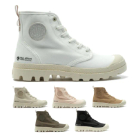 【Palladium】PAMPA HI ZIP ORGANIC拉鍊有機棉靴/休閒鞋-男鞋/女鞋-六色任選