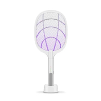 【kingkong】二合一電擊式捕蚊拍紫光誘蚊滅蚊燈 USB充電