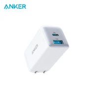 Anker USB C 65W 725 Charger Ultra-Compact Dual-Port Foldable Travel Wall Charger