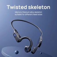 Bone Conduction Earphones X7 Bluetooth Hifi Ear-hook Wireless Headset With Mic Headphones TF Card MP3 Earbud