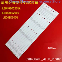 100% new For Hisense LED48EC520UA LED48K300U SVH480A08_4LED_REV02 SVH480A08_4LED_REV02_150416 48CM 9pieces/lot