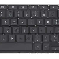 LARHON New Black US English Keyboard For ASUS Chromebook CM1500CXA