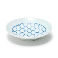 【MUJI 無印良品】波佐見燒小盤/網目 約直徑10cm