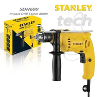 Mesin Bor Tembok Listrik Impact Drill 13mm Stanley SDH600 SDH 600