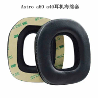 Suitable for Logitech Astro A10 Earphone Cover A40 Sponge Cover A50 Earphone Cover Ear Leather Cover