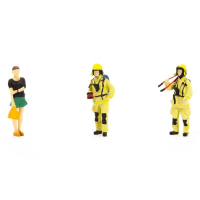 TINY TOYS - Tiny 1/43 人像公仔套裝 FS06(消防員+OL) 1pc