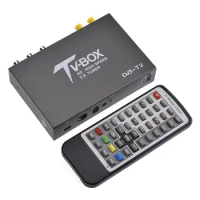 High Speed 160Km / Hours CAR DVB-T2 Car Dual Antenna HDTV Box T338B Fully Comply With DVB-T EN300 744/DVB-T2 EN302 755 Standard