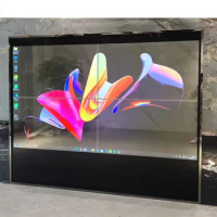 Transparent OLED display 55" 55 inch OLED Transparent screen