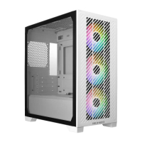 【Cooler Master 酷碼】Cooler Master Elite 301 ARGB 機殼 白色(Elite 301)