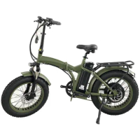Foldable fat bike ebike 48v 500w 1000w, 20" with 20AH lithuim battery