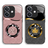 เคสกระจกซิลิโคน HD เข้ากันได้กับรุ่น OPPO [A15, A16, A17, A18, A3 Pro, A5, A31, A93 2020, A38, A57, 