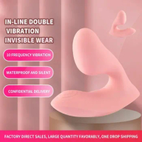 10 Speeds G Spot Vibrator Massager Clit Stimulater Anal Plug Vibrating Panties Erotic Toy Stimulation Female Masturbator for 18+