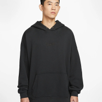 NIKE 耐吉 Oversize風 帽T 男連帽上衣-黑色 AS M NK CLUB FT OS PO HDY OPP1-HV4722045