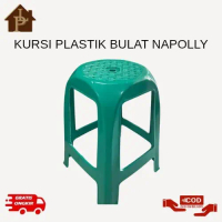 Kursi Plastik Bulat Napolly / Bangku Bakso Plastik Napolly