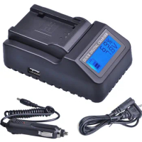 Battery Charger for Panasonic HDC-SD20, HDC-SD100, HDC-SD200, HDC-SD600, HDC-SD700, HDC-SD707, HDC-SDT750, HDC-TM750 Camcorder