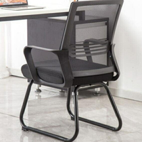 電腦椅 百深電腦椅家用辦公椅子轉椅職員座椅升降人體工學椅網椅弓形簡約