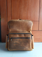 Tas Ransel Backpack Kulit Premium Pria Wanita