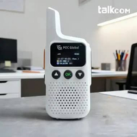 HT POC Global G1 Talkcom G1 HT Talkcom G1 POC Global plus kartu inter global 1 tahun Putih