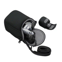 Camera Cover Case Bag for NIKON J1 J2 J3 J4 J5 V1 V2 V3 S1 S2 AW1 L330 L810 L820 L830 L620 L610 portable pouch With Strap