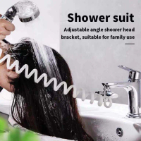 LITURE Kepala Shower Keran Wastafel Sink Shower Head Kit LR250 Hand Shower Kepala Kran Mandi Kamar S