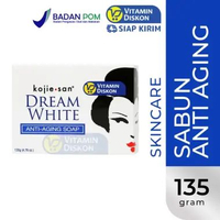 KOJIE SAN DREAM WHITE ANTI-AGING SOAP | Sabun Wajah dan Sabun Mandi, Membersihkan, Mencerahkan, Mele