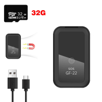 Magnetic GF22 GPS Tracker Device Voice Control Anti-Lost Device Locator Precise Positioning Tracki
