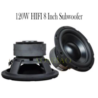 2PCS 8 Inch Subwoofer Speaker 4 8 Ohm 120W Hifi Sound Speaker Car Modification Home Audio Upgrade DIY Audio Loudspeaker