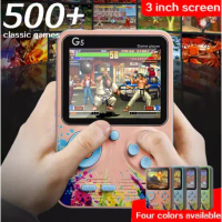 Máy Chơi Game Super Mario G5 Sup, Máy Cầm Tay Video Cầm Tay Máy Chơi Game Mini Đối Kháng, Với 500 Tr