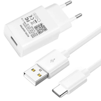 Type C Charger Charging Cable For Samsung A51 A71 A50 A70 A90 5G Honor 30 20 Xiaomi 10T lite 10 9 Pro 5V 2A Wall Charger Cable