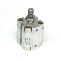ADVU-25-10-A-P-A Compact Pneumatic Cylinder Bore 25mm Stroke 10mm Double Acting With Magnet