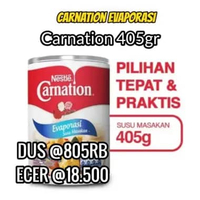 nestle carnation evaporasi susu cair 405gram carnation evaporasi 405gr susu carnation