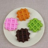 Simulation Food Waffle Biscuits Chocolate Biscuits Oreo Sandwich Biscuits Kindergarten Early Dducation Props for Shooting