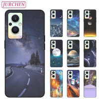 Silicone Custom Cases For OPPO F21 Pro 5G Cute Cats Dog Tiger Cartoon Printing Cover For OPPO F 21 Pro F21Pro 5G CPH2341 CPH2455